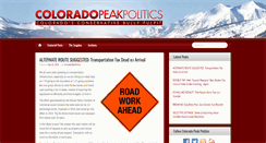 Desktop Screenshot of coloradopeakpolitics.com